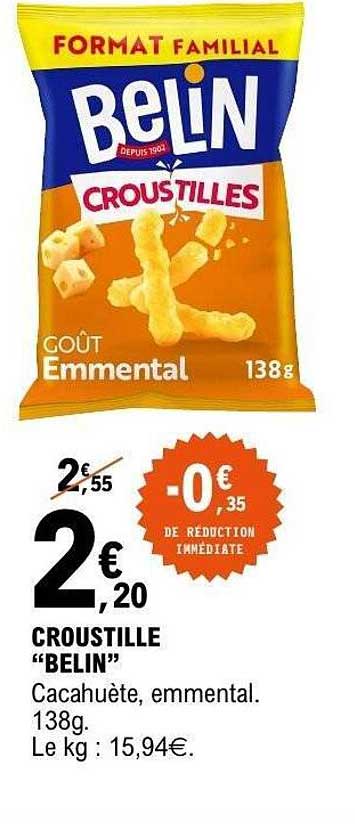 CROUSTILLE "BELIN"