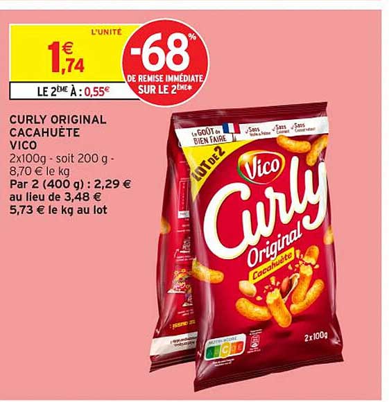 CURRY ORIGINAL CACAHUÈTE VICO