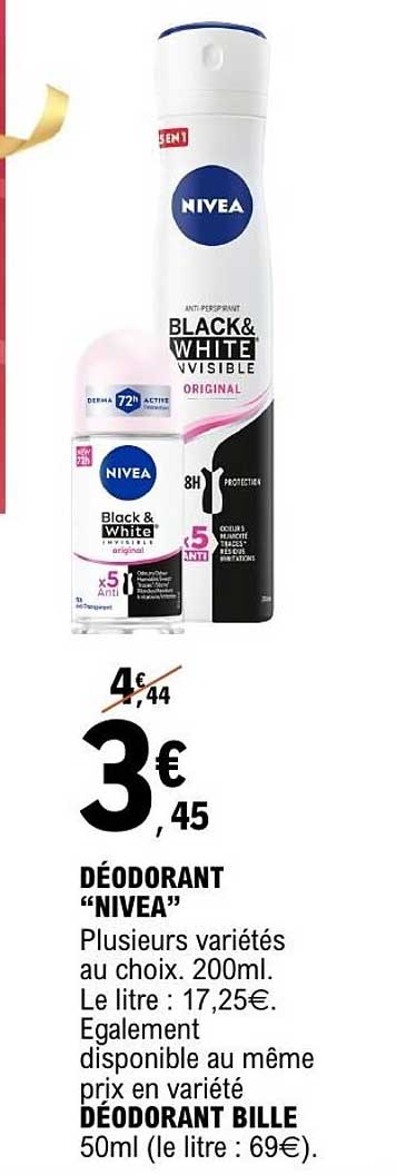 DÉODORANT “NIVEA”