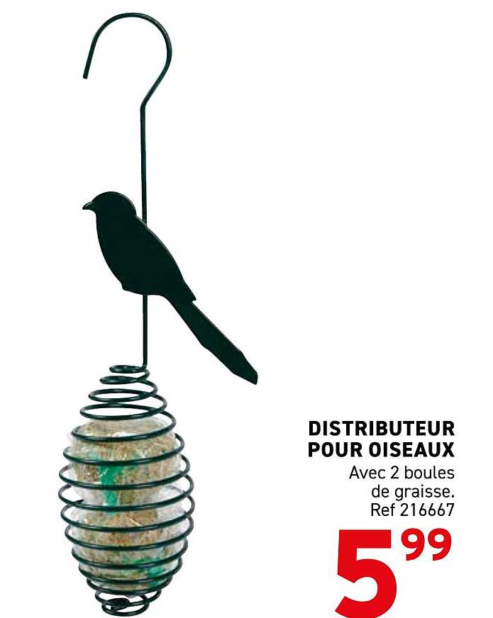 DISTRIBUTEUR POUR OISEAUX