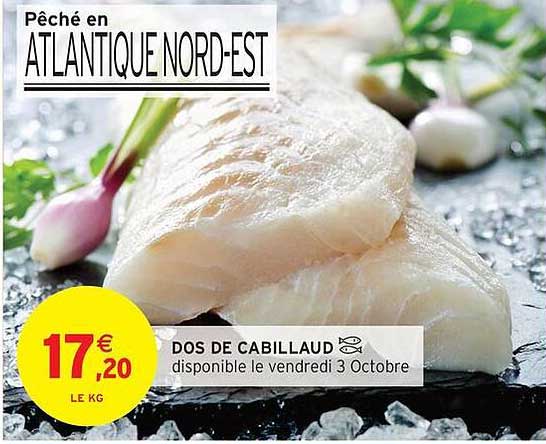 DOS DE CABILLAUD