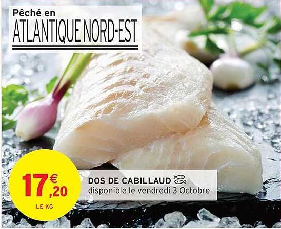 DOS DE CABILLAUD