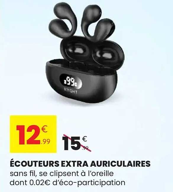 ÉCOUTEURS EXTRA AURICULAIRES