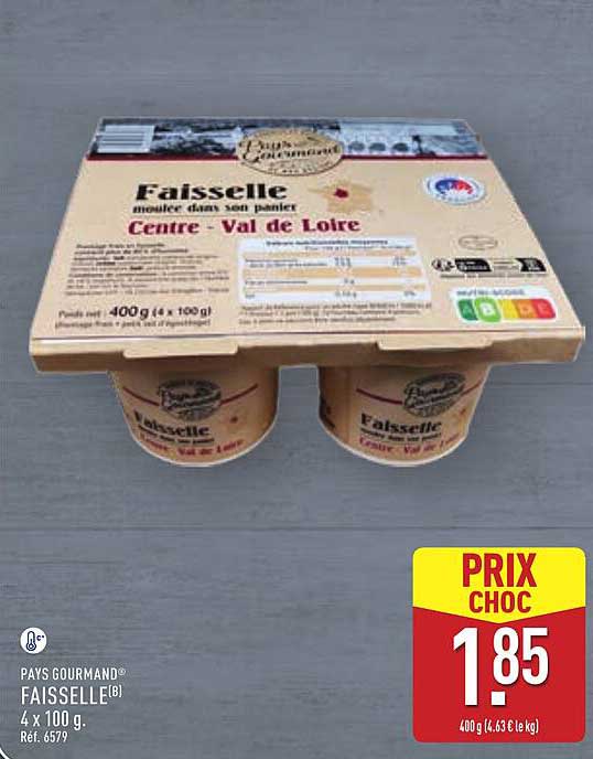 FAISSELLE 4 x 100 g
