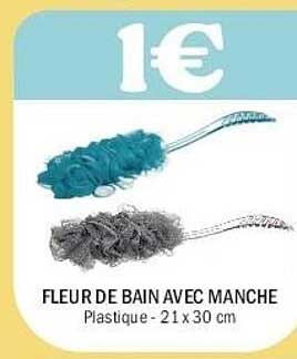 FLEUR DE BAIN AVEC MANCHE