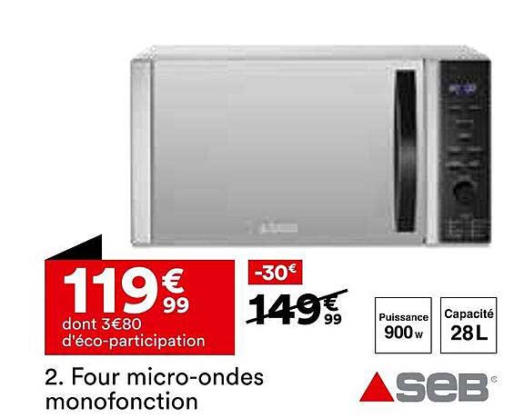 Four micro-ondes monofonction