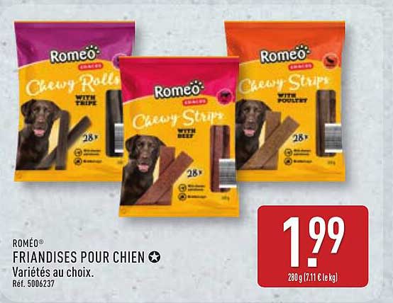 FRIANDISES POUR CHIEN