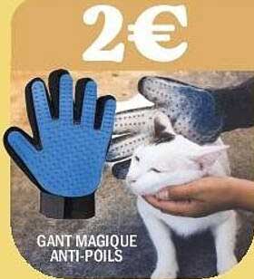 GANT MAGIQUE ANTI-POILS