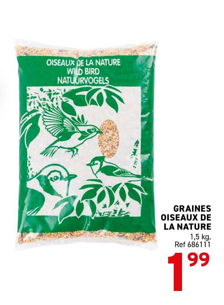 GRAINES OISEAUX DE LA NATURE
