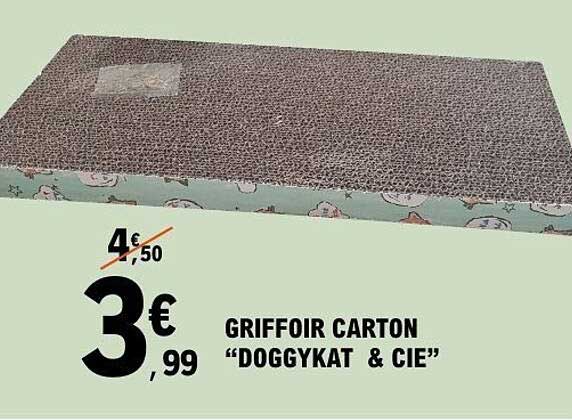 GRIFFOIR CARTON "DOGGYKAT & CIE"