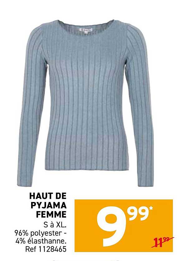 HAUT DE PYJAMA FEMME