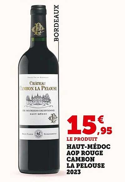 HAUT-MÉDOC AOP ROUGE CAMBON LA PELOUSE 2023