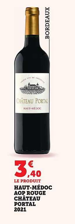 HAUT-MÉDOC AOP ROUGE CHÂTEAU PORTAL 2021