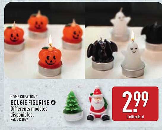 HOME CREATION® BOUGIE FIGURINE