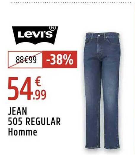 JEAN 505 REGULAR Homme
