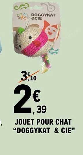 JOUET POUR CHAT “DOGGYKAT & CIE”