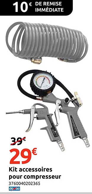 Kit accessoires pour compresseur