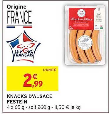 KNACKS D'ALSACE FESTEIN
