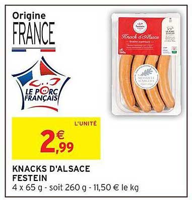 KNACKS D'ALSACE FESTEIN