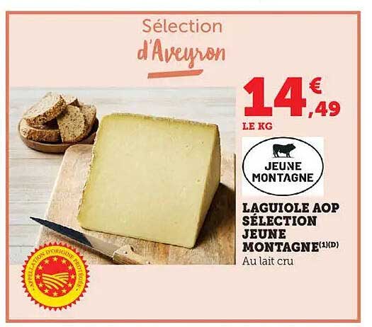 Laguiole AOP Sélection Jeune Montagne
