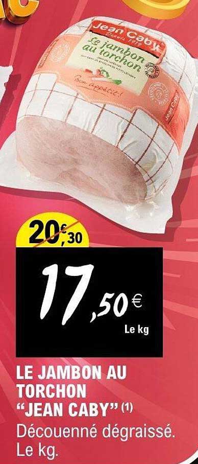 LE JAMBON AU TORCHON "JEAN CABY"