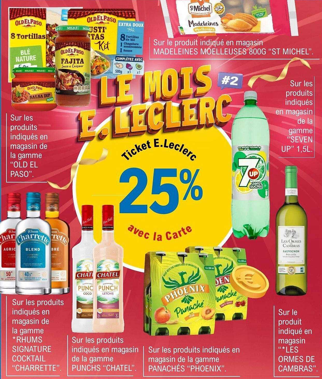 LE MOIS E.LECLERC - 25% avec la Carte
