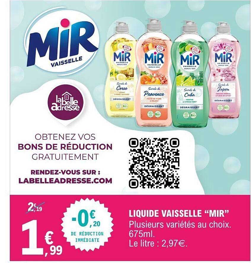 LIQUIDE VAISSELLE "MIR"