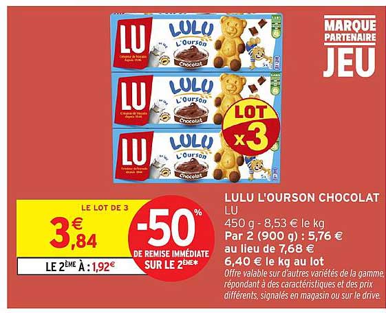 LULU L'OURSON CHOCOLAT