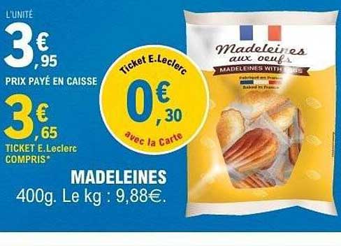MADELEINES