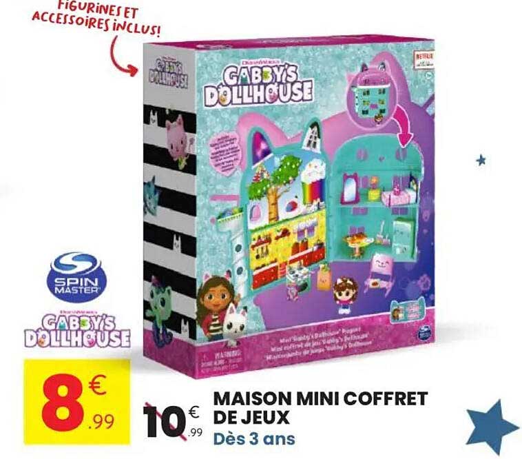 MAISON MINI COFFRET DE JOUETS