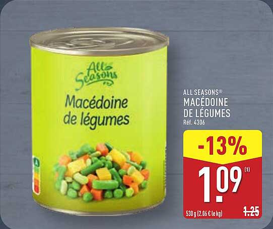 Mélange de légumes en conserve - ALL SEASONS®