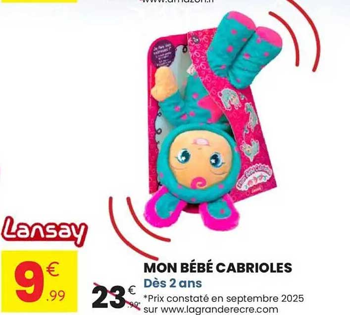 MON BÉBÉ CABRIOLES