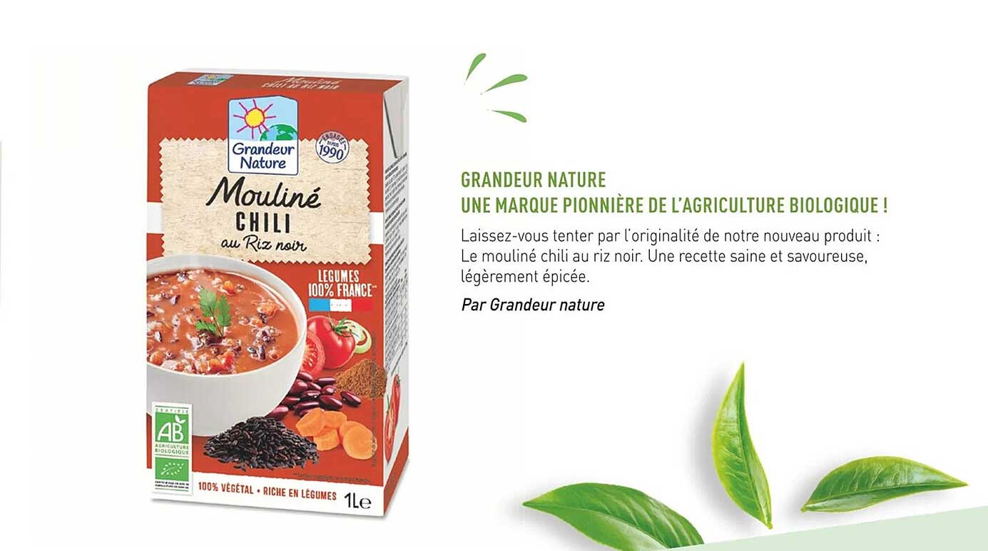 Mouliné Chili au Riz noir