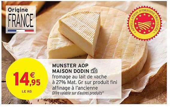 MUNSTER AOP MAISON DODIN