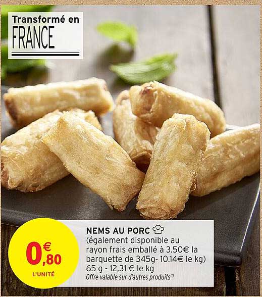 NEMS AU PORC