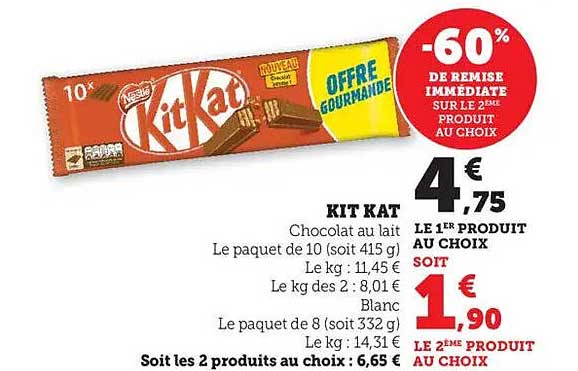OFFRE GOURMANDE