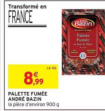 PALETTE FUMÉE ANDRÉ BAZIN