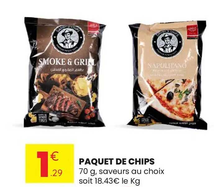 PAQUET DE CHIPS