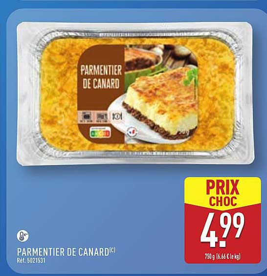 Parmentier de Canard