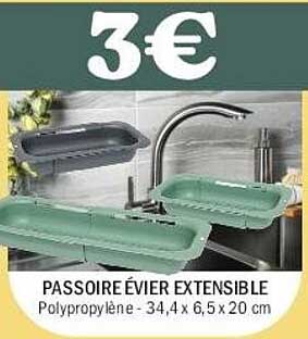 PASSOIRE ÉVIER EXTENSIBLE