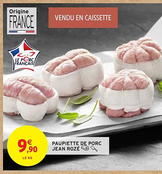 Paupiette de porc Jean Rozé