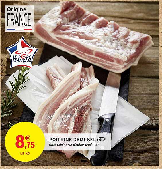 POITRINE DEMI-SEL