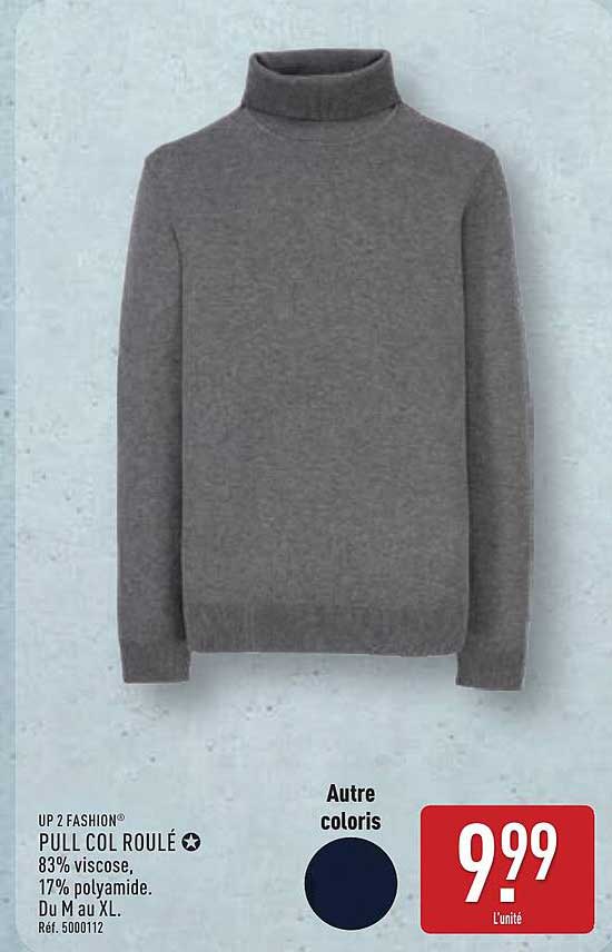 PULL COL ROULÉ