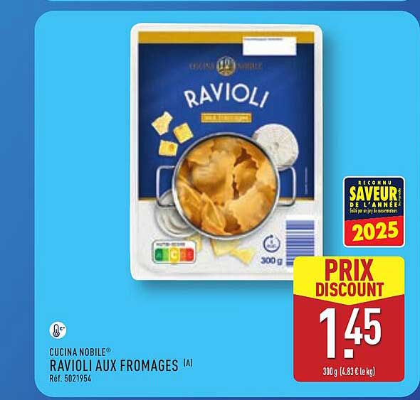 RAVIOLI AUX FROMAGES