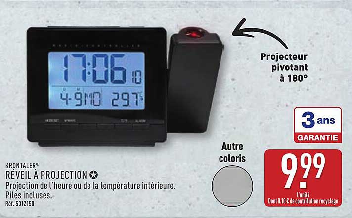 RÉVEIL À PROJECTION