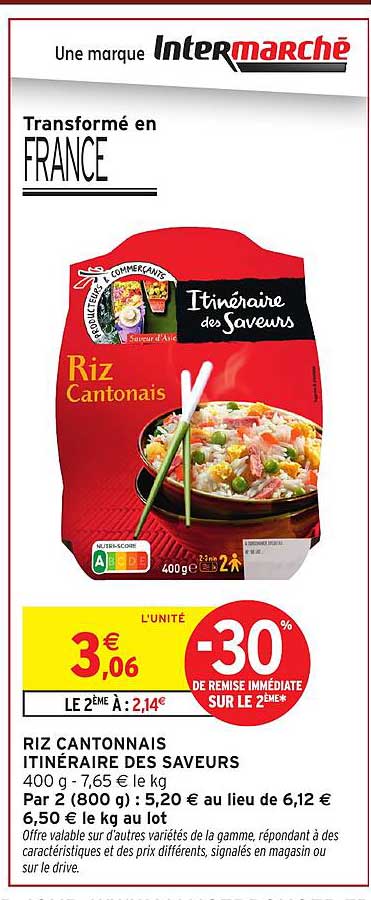 RIZ CANTONNAIS ITINÉRAIRE DES SAVEURS