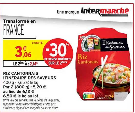 Riz Cantonnais Itinéraire des Saveurs