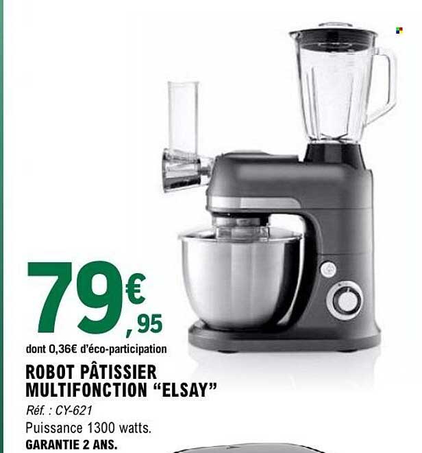 ROBOT PÂTISSIER MULTIFONCTION “ELSAY”