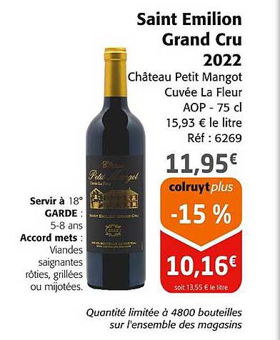 Saint Emilion Grand Cru 2022