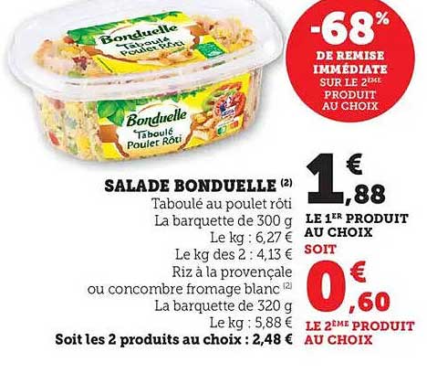 SALADE BONDUELLE